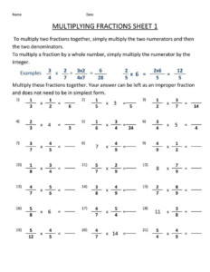 10 Printable Math Worksheets 5th Grade Fractions Math Fractions