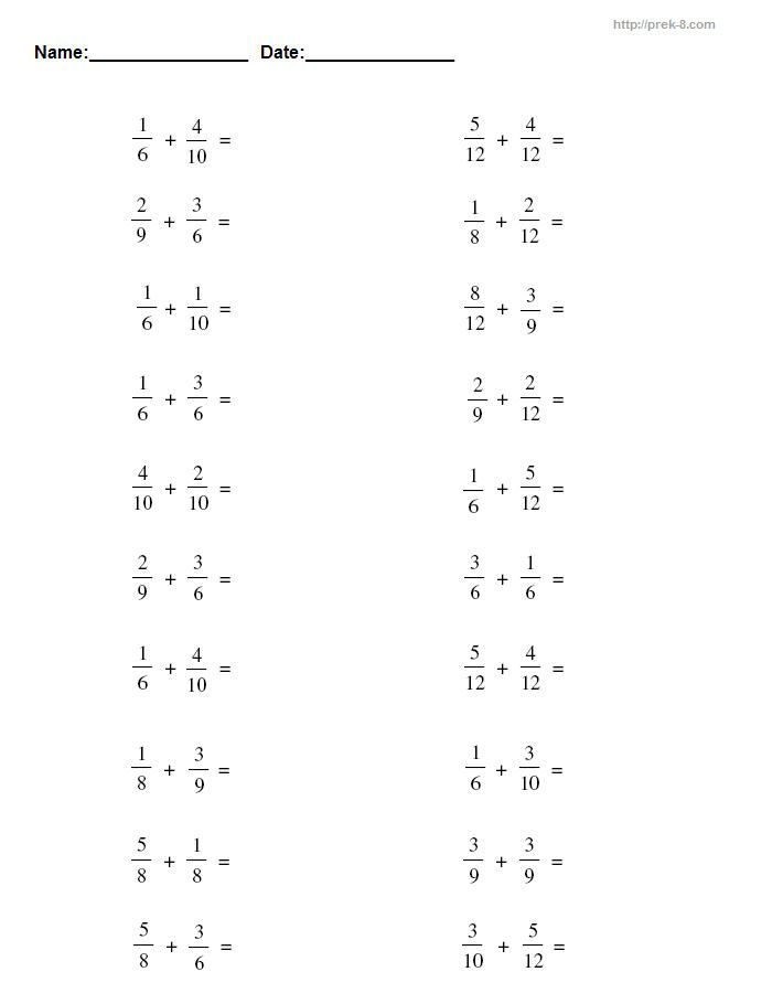 12 Images Of 3rd Grade Fraction Worksheets Fractions Worksheets 3rd 