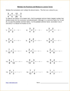 5th Grade Fraction Worksheet Fraction Worksheet Grade 5 In 2020