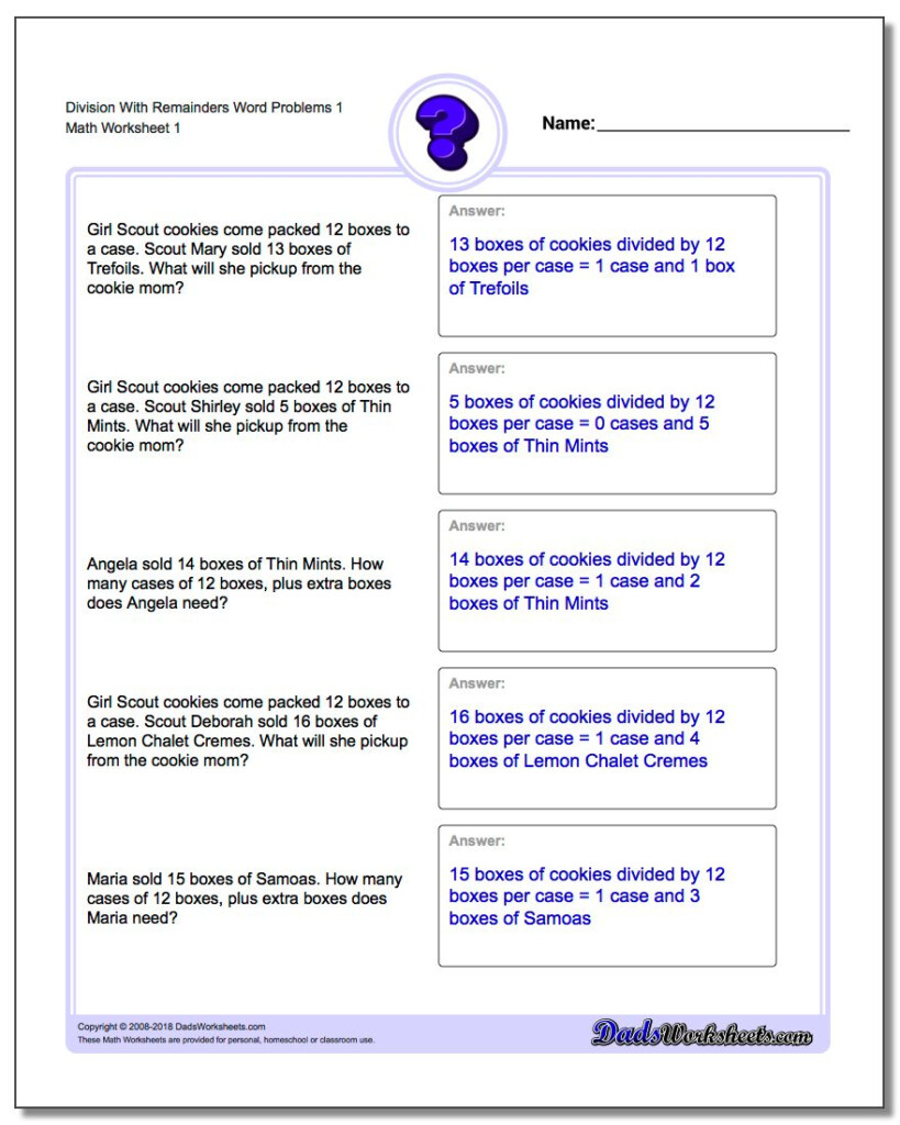 5th Grade Math Worksheets Fraction Word Problems Free Worksheet