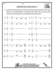 6 Adding Mixed Numbers Worksheet Pdf In 2020 Fractions Worksheets