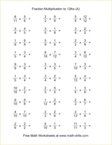 7Th Grade Fractions Worksheets Db excel