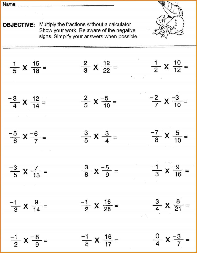 9th Grade Math Worksheets Learning Printable