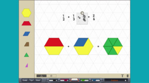 Adding Fractions Unlike Denominators With Pattern Blocks YouTube