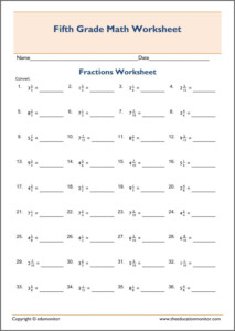 Converting Mixed Fractions To Decimals