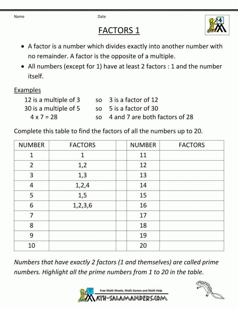 Decomposing Fractions Worksheet 4Th Grade For Free Download Db excel