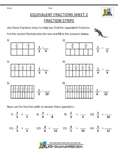 Decomposing Fractions Worksheet 4th Grade Pdf Worksheets Free Download