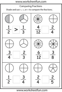 Equivalent Fractions Worksheet 6th Grade Thekidsworksheet