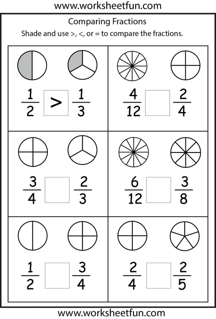 Equivalent Fractions Worksheet 6th Grade Thekidsworksheet