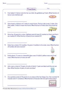 Fraction Word Problems Fraction Word Problems Word Problem