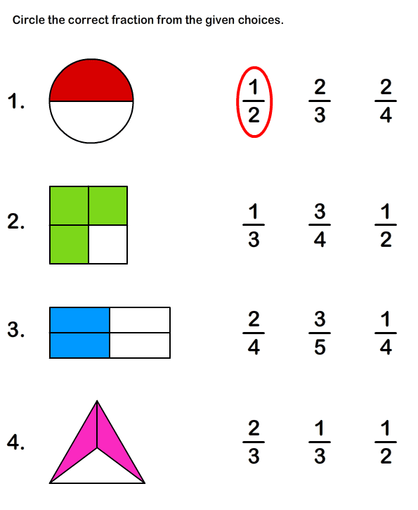 Fraction Worksheets And Printables Printable Math Worksheets For Kids