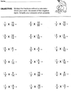 Fractions For 8th Grade Worksheets Google Search Free Printable