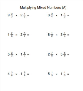 FREE 14 Sample Multiplying Fractions Worksheet Templates In PDF MS Word