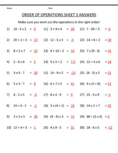 Free 6th Grade Math Worksheets Answers 6th Grade Worksheets Grade 6