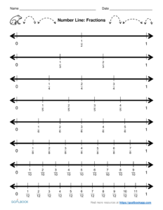 Free Number Line Worksheets Pictures Misc Free Preschool Worksheet