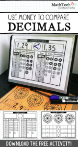 Introduce Decimals Using Money Fourth Grade Decimal Introduction