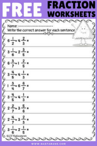 Mixed Numbers Improper Fractions Adding And Subtracting Fractions