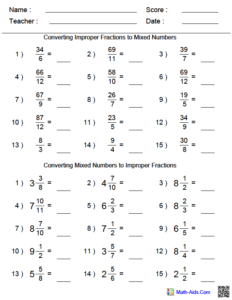 Mrs White s 6th Grade Math Blog CONVERTING IMPROPER FRACTIONS TO