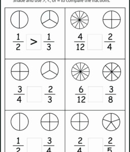 Ordering Fractions Worksheet 4th Grade Free Fraction Worksheets For