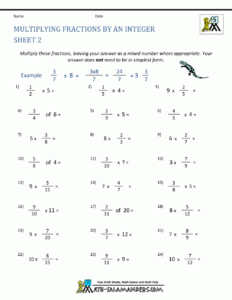 Pin By Judy Edwards On Fra es Fractions Worksheets Printable Math