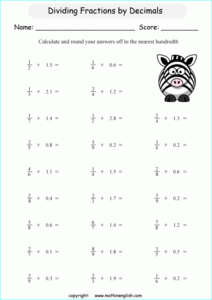 Printable Primary Math Worksheet For Math Grades 1 To 6 Based On The