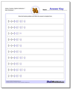 Subtracting Fractions Regrouping Worksheets Worksheets Free Download