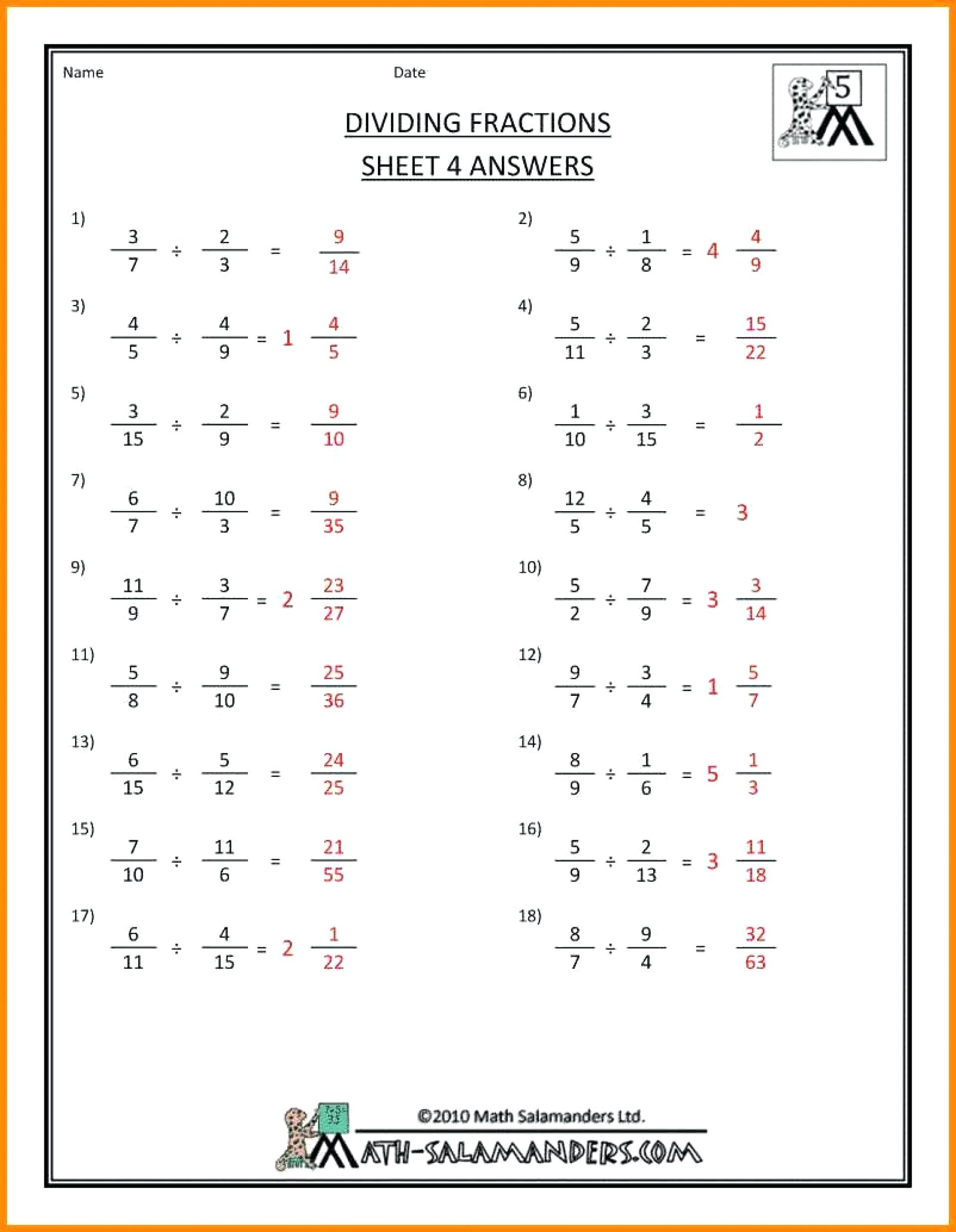 Super Teacher Worksheets Adding Fractions Answer Key