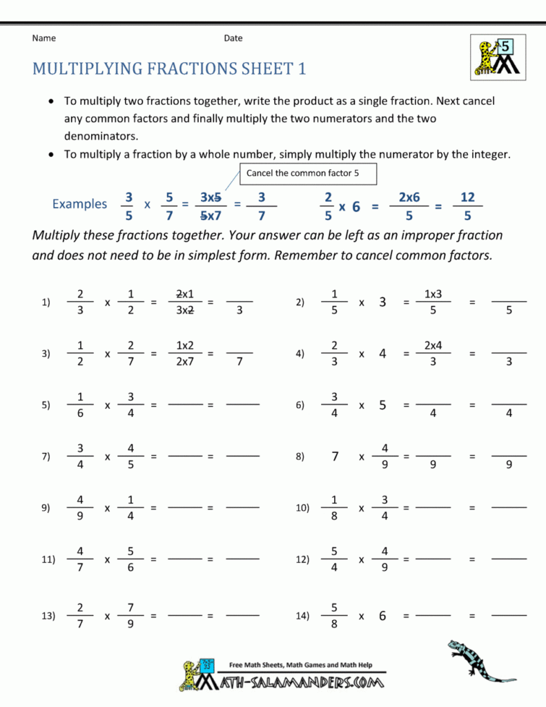 Worksheet 5th Grade Math Worksheets Fractions Grass Fedjp Worksheet 