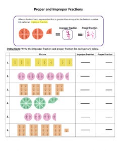 35 Mixed And Improper Fractions Worksheet Support Worksheet