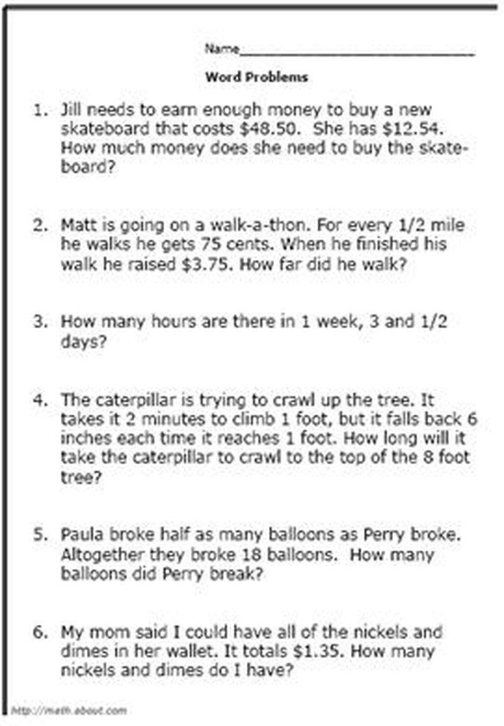 Fractions And Decimals Worksheet Class 7