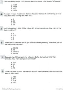 3Rd Grade Math Word Problems Worksheets Pdf For Printable To Math Db