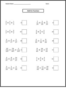 4th Grade Math Worksheets Best Coloring Pages For Kids