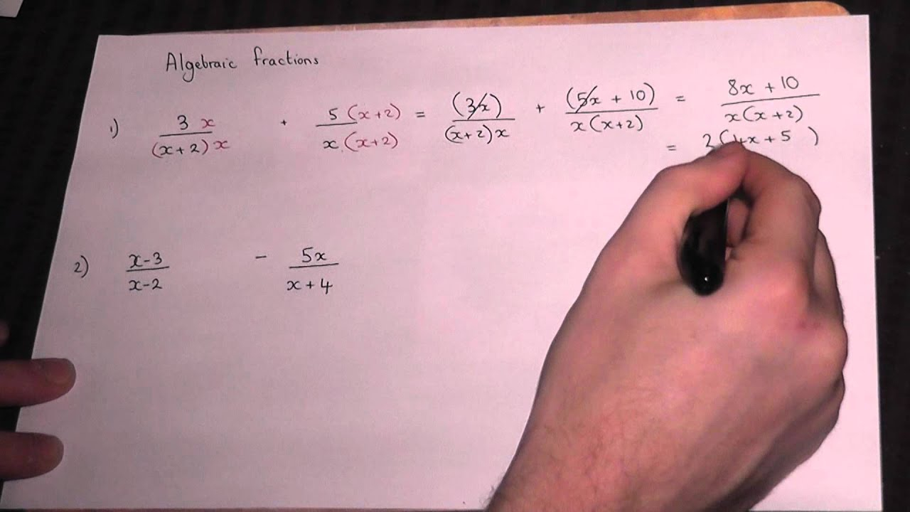 Adding Fractions Practice Worksheet