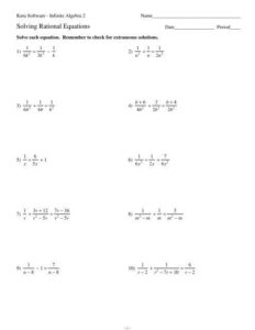 Adding And Subtracting Fractions Worksheets Kuta Thekidsworksheet