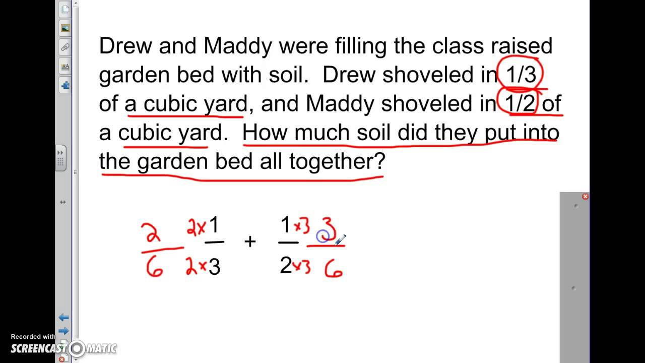 Fraction Subtraction Worksheets With Answers