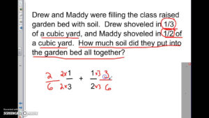 Adding And Subtracting Unlike Fractions Word Problems YouTube