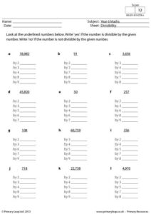 Best Maths Worksheets For Primary 6 The Blackness Project