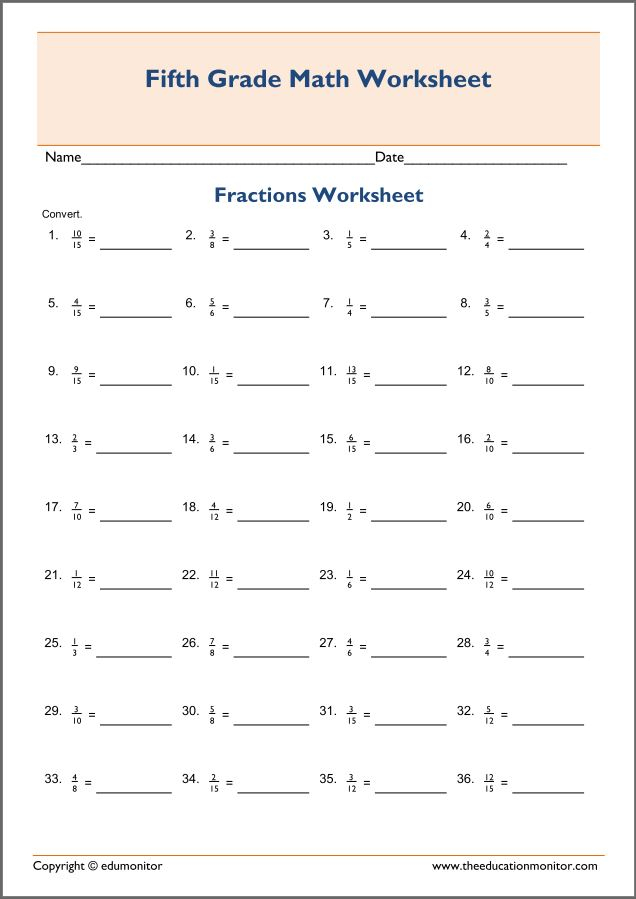 Relating Fractions And Decimals Worksheets