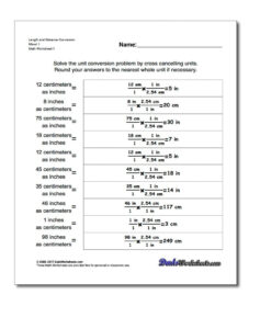 Customary And Metric