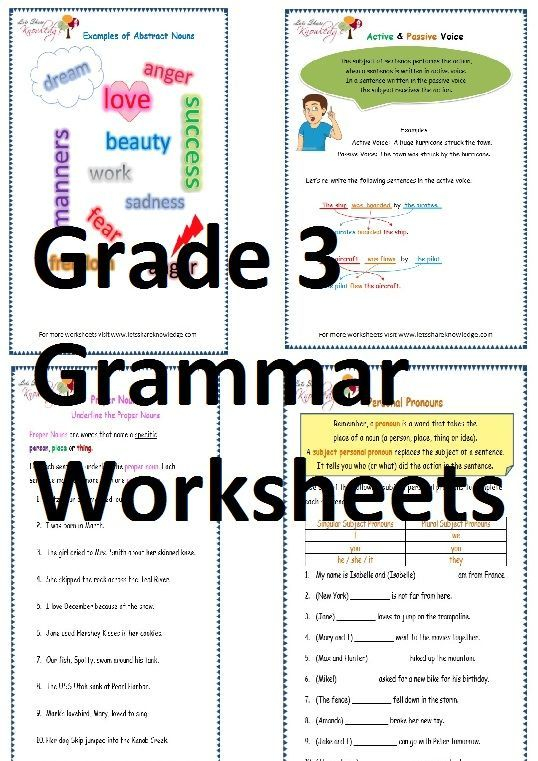 3rd Grade Fraction Review Worksheet