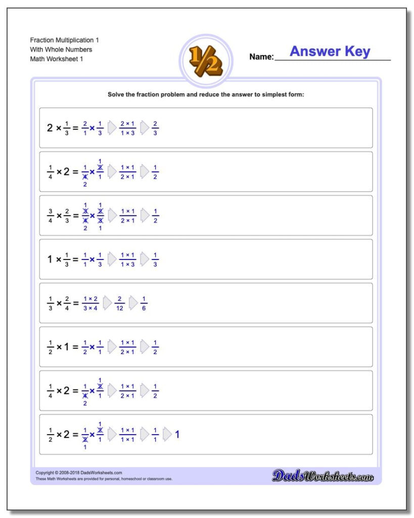 Fraction Multiplication