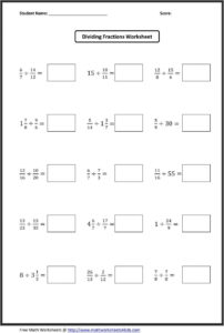 Fractions On A Number Line Worksheet Pdf