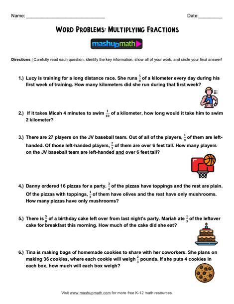 4th Grade Inproper And Mix Number Fractions Worksheets