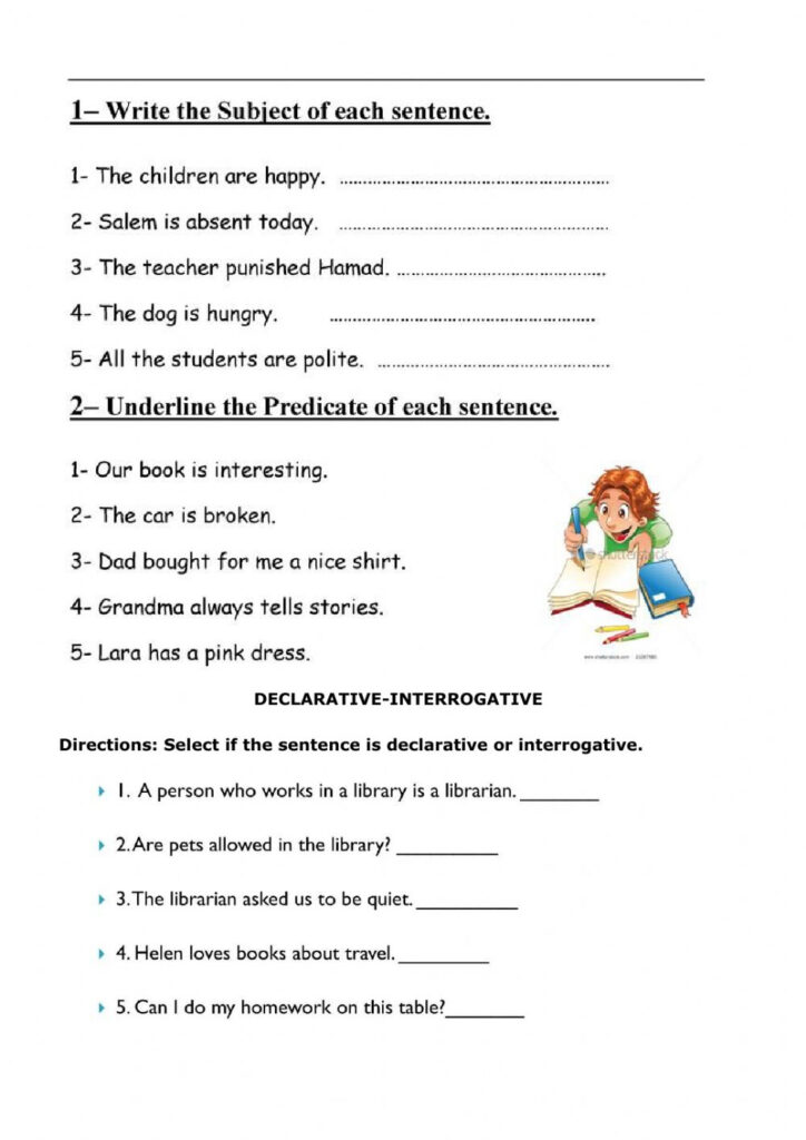 Grade 3 REVIEW TERM 1 Worksheet