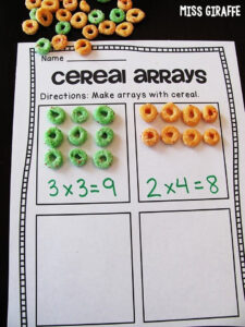 How To Teach Arrays Homeschool Math Second Grade Math First Grade Math