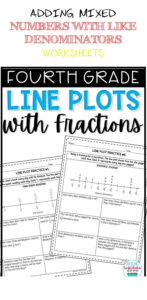 Line Plots Worksheets 4th Grade Line Plot Worksheets Adding Mixed