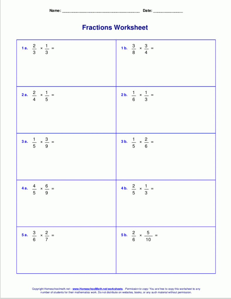 Math Worksheet Adding And Subtracting Fractions Worksheets 6Th 