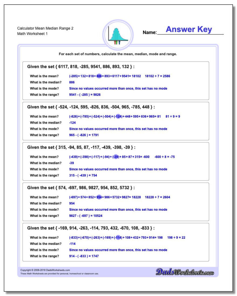 Mean Median Mode Word Problems Worksheets Pdf Db excel