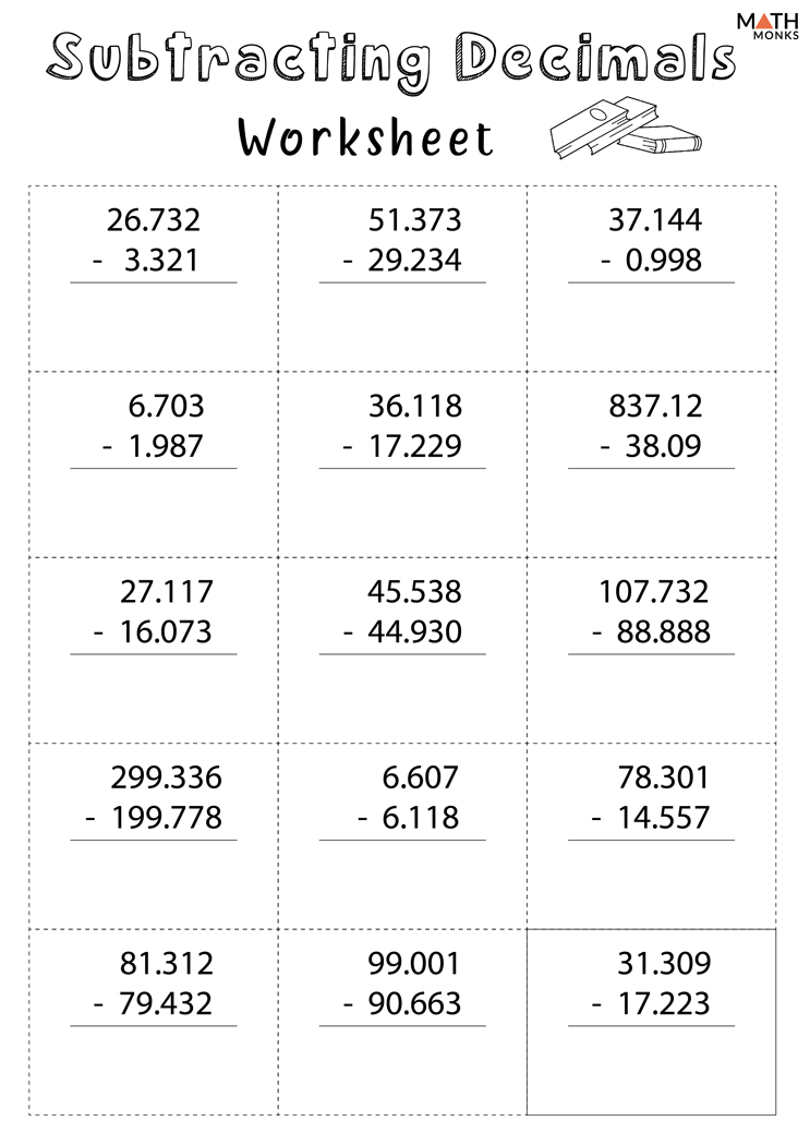 Converting Fraction To Decimal Worksheet