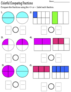 Super Teacher Worksheets Comparing Fractions Super Teacher Worksheets